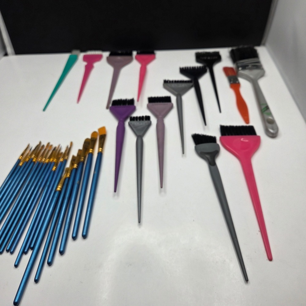 Framar Redken Hair Color Brush Lot Professional Salon Tint Applicator Tools